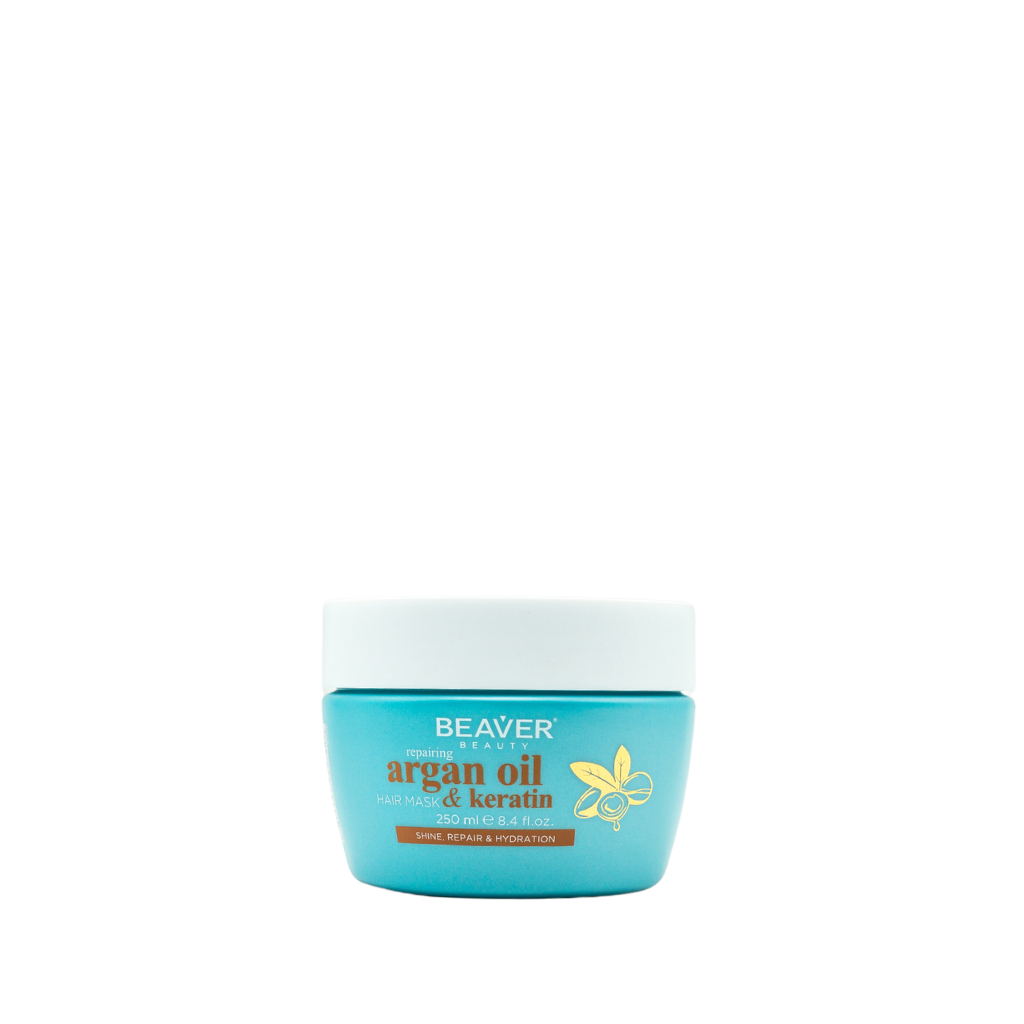 Beaver Beauty Naturals Argan Oil and Keratin Hair Mask 250ml