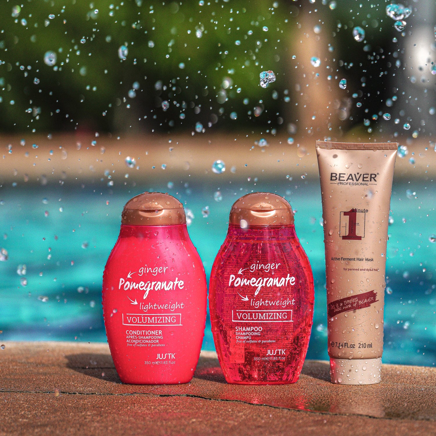 Just K (Shampoo and Conditioner Set 350ml)