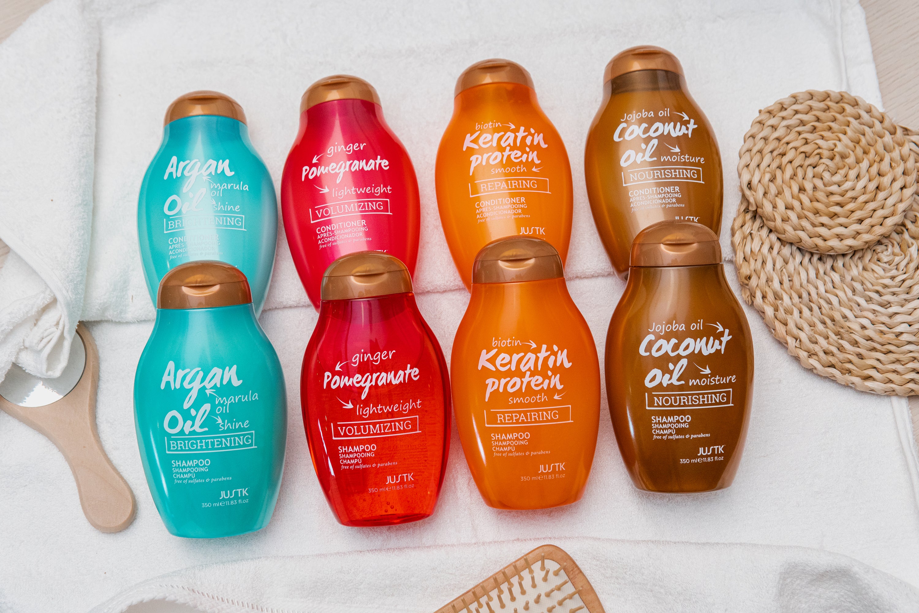 Just K (Shampoo and Conditioner Set 350ml)