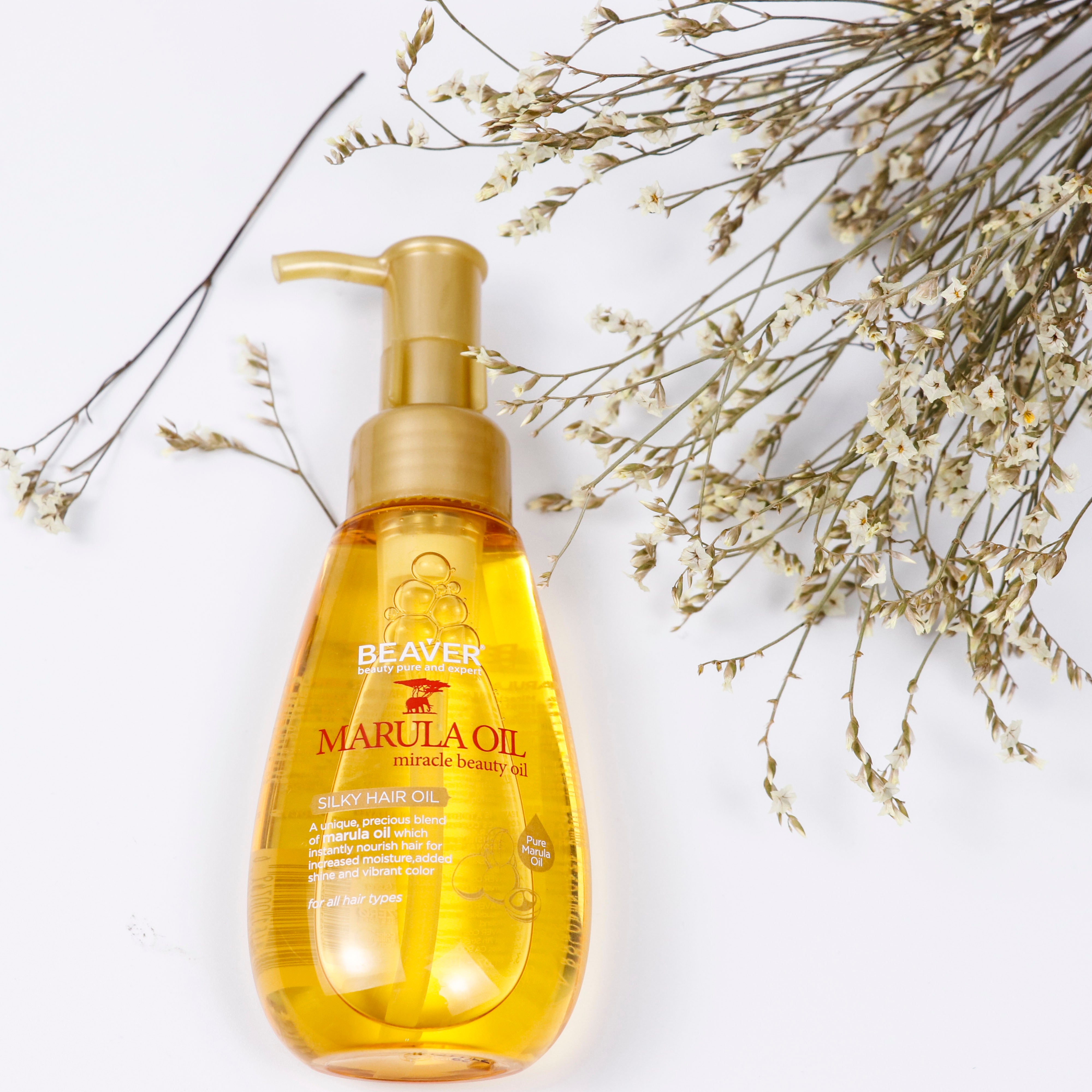 Beaver Beauty Naturals Marula Miracle Hair Serum 100ml