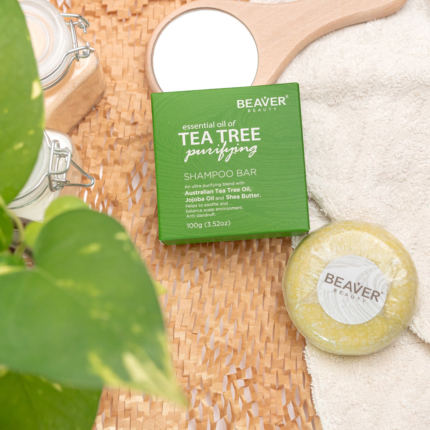 Beaver Beauty Naturals Shampoo Bar 100g