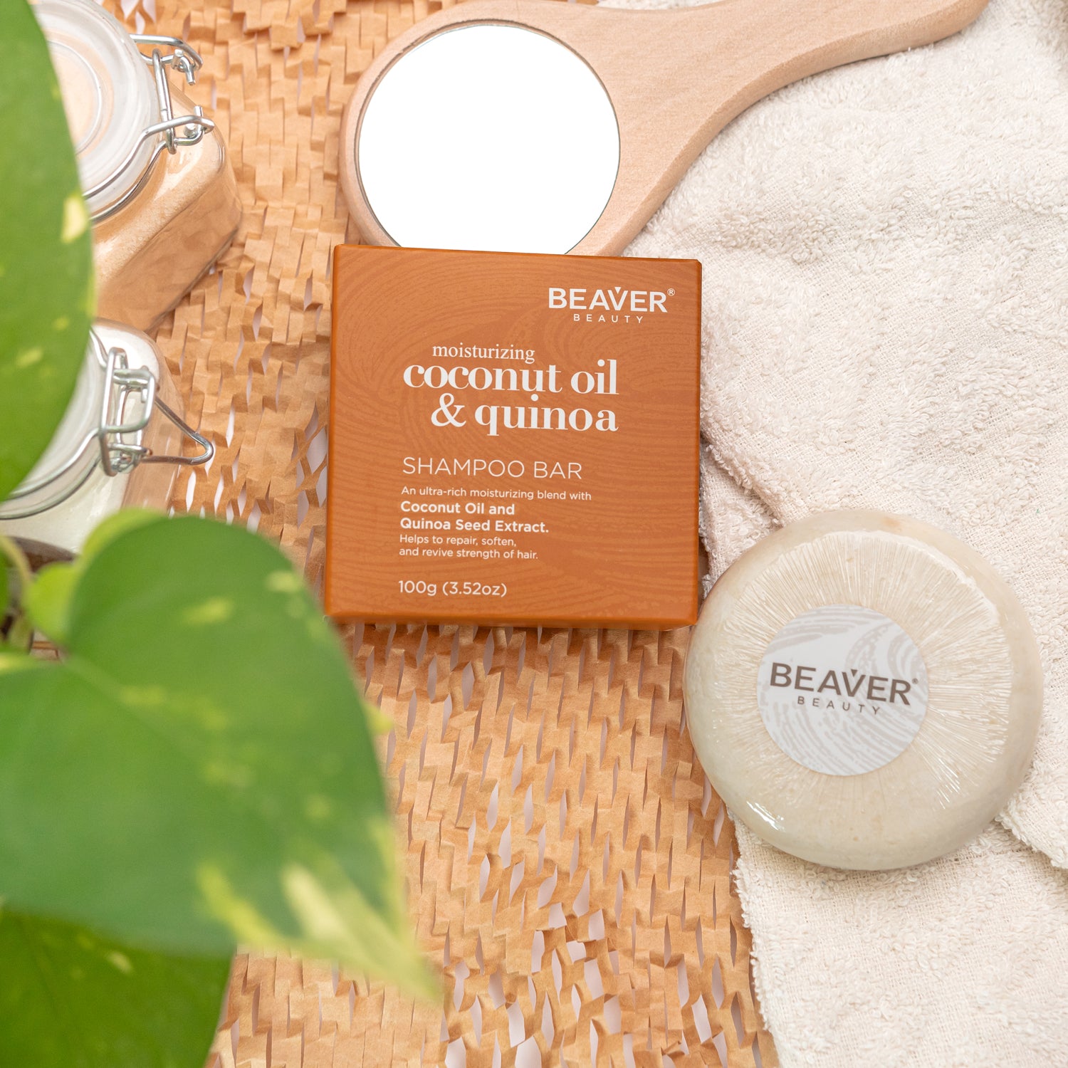 Beaver Beauty Naturals Shampoo Bar 100g