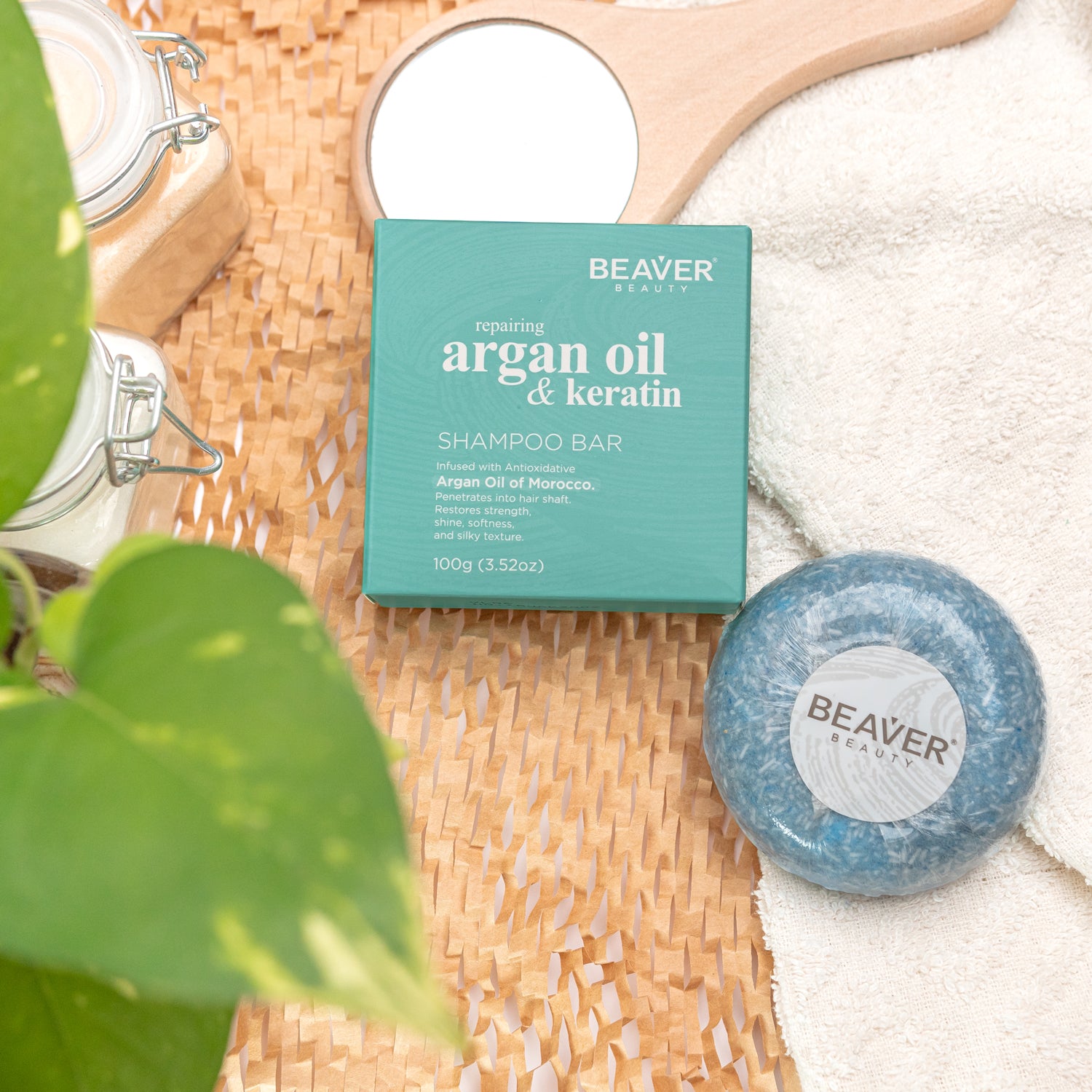 Beaver Beauty Naturals Shampoo Bar 100g